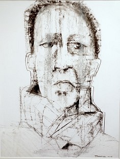 "lac" pastels sur papier encadré 83X 63