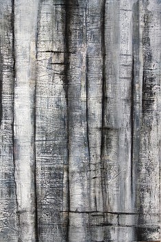 "voyage" acrylique et fusain sur toile 50X70