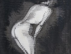 Nu évanescent I - 2015 - Encre de chine - 70 x 90 cm Nu évanescent I - 2015 - Encre de chine - 70 x 90 cm