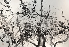 Sans titre - 2018 - Encre de Chine - 87 x 70 cm Sans titre - 2018 - Encre de Chine - 87 x 70 cm