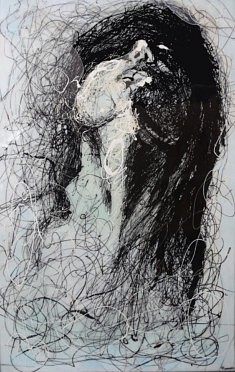 Francesco ROMANO : enamel sur toile - 2017