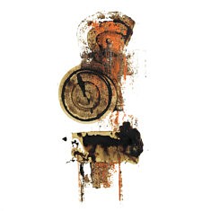 Le dernier Spartiate aux Thermopyles, café et pastel gras sur papier - 32x24cm - 2025
