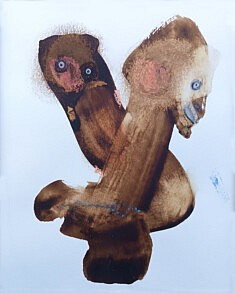 L'Arrogance des masculinistes - café et feutre sur papier - 30x21cm - 2026