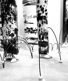 Re POUCET - galerie oblique nuage Paris - 2021