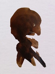 Ultra Timide  - café sur papier - 30x21cm - 2026