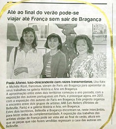 Article dans le  Jornal Nordeste