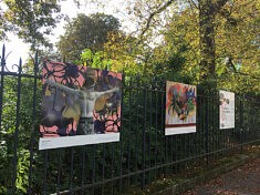 (Français) Natures Partagées, exposition aux Buttes Chaumont, septembre 2021, photo Catherine Olivier