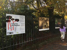 Natures Partagées, exposition aux Buttes Chaumont, septembre 2021, photo Catherine Olivier