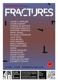 Affiche exposition Fractures