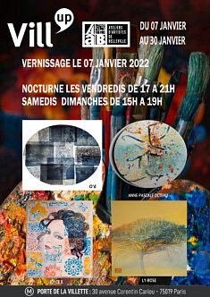 L'Expo Éphémère, affiche janvier 2022