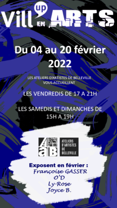 Affiche de l'expo éphémère de février 2022