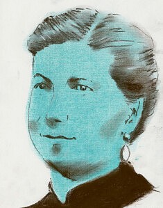 Anne Germain, 2022, pastel sec, 20 x 25 cm
