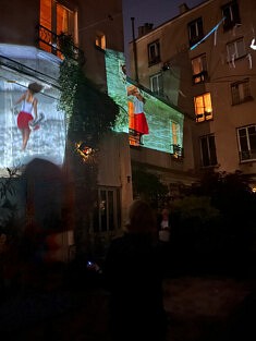 (Français) L'air de rien, installation/performance de Thiery Page et Anne Girard-Le Bot (photo Anne Girard-Le Bot)