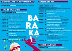 Baraka : événements