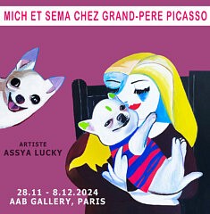 Assya Lucky, visuel de l'exposition