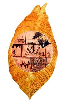 Rosario Marrero, La libération du commerce I, 2020, collagraphie, 40 x 50 cm