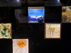 La mosaïque de boîtes (photo Loïs Pommier)