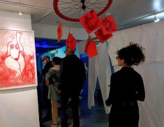 Vue de l'exposition (photo Loïs Pommier)