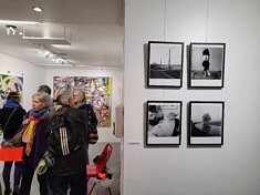 Vue de l'exposition, photos de Snehargho Ghosh (photo Loïs Pommier)