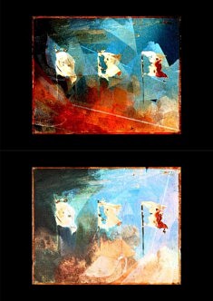 Florence Wetzel, Naissance du drapeau français, photo, 42 x 30 cm