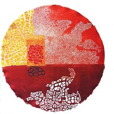 Mireille Saltron, Voyages en rond, gravure