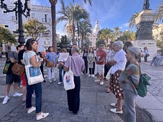 AAB-Quand-les-artistes-écoutent-Juan Antonio Vila Martinez raconte l'arrivée de Delacroix (@Esperanza Gutierrez)