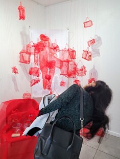 Installation de May Chan Wai Mui, photo Loïs Pommier