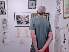 Vue de l'exposition Figures Libres (photo Loïs Pommier)