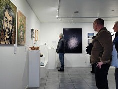 Vue de l'exposition à Paris (photo Loïs Pommier)