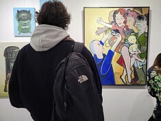 Vue de l'exposition, œuvvres de Karla Kaper (photo Loïs Pommier)