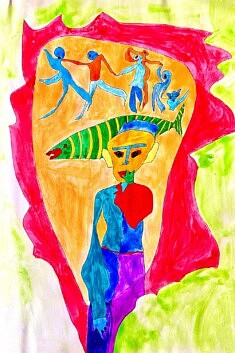 Tilda Lovi, dessin, série 