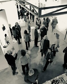 Vue de l'expo Anatomy of an Encounter, avril 2026 (photo Kunstwerkt)