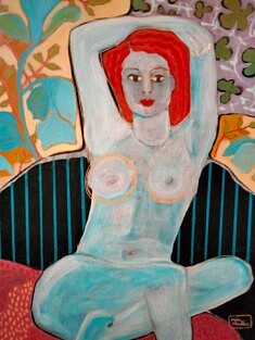 Marie Thuillier, peinture