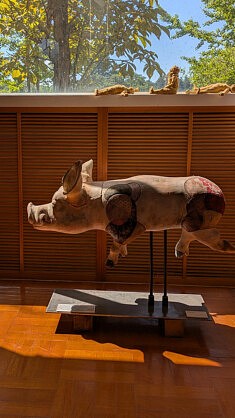 Sculpture de Kodai Hihara à l'Ōtawara Institute of Art Cultural Studies, photo Catherine Olivier