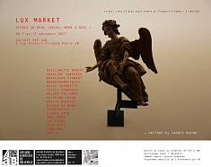 Affiche de l'exposition Lux Market, 2017