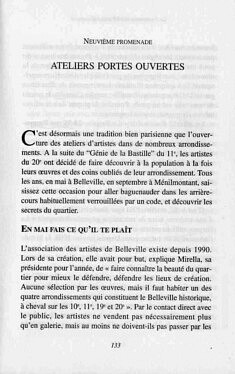 Le guide du promeneur, Ed. Parigramme, 1993