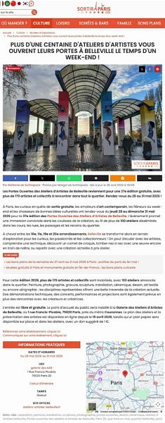 Sortiraparis.com, mai 2026