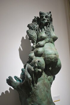 Rêve à l'envers (détail), 2009, H : 170 cm