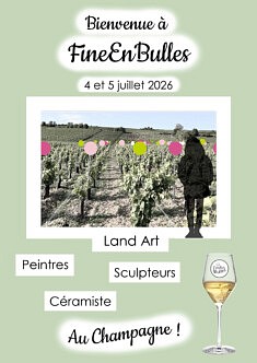 Du 4 Juillet - Au 5 Juillet
FESTIVAL FINE EN BULLES
Festival du Champagne et des Arts de Crouttes-sur-Marne