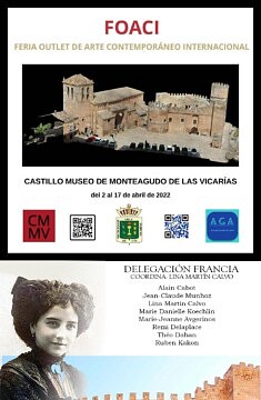 EXPOSITION COLLECTIVE : ITACA-GOYART
DELEGATION FRANÇAISE

AL CASTILLO MUSEO DE MONTEAGUGO DE LAS VICARIA ESPAGNA
Du 2 au 17 Avril 2022 


www.alain-cabot.fr
