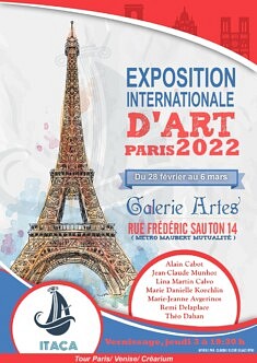 EXPOSITION COLLECTIVE : ITACA-GOYART
GROUPPE ART PARIS
PARIS