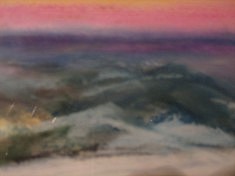 SERIE "La Nature" Pastel -2012 24x15 cm