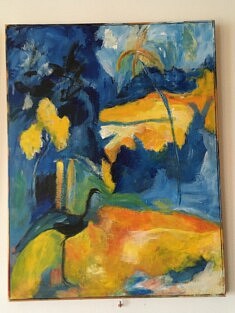 Fragments. Acrylique sur toile 51*41