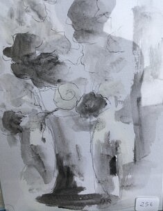 Bouquet encre