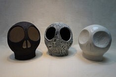 Sans titre / Grès émaillé / env. 40 cm de haut / 2020