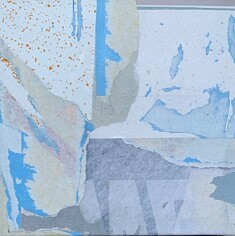 Jeu d'affiche N° 29 ( 30x30cm ) Techn. mixte sur toile / PO 2026