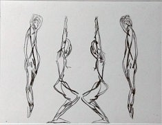 Danse africaine 2022 gravure  technique aquatinte 30/30