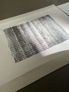 Impression lithographique, 50x40cm