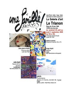 2026 Exposition Une famille d'artistes !