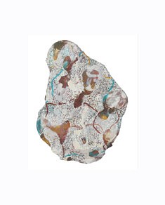 "Relief 2211" Huile sur couvercles et capsules (31x22x6) 2022